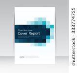 vector design for cover report... | Shutterstock .eps vector #333774725