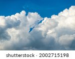 Cumulus Clouds. Background With ...