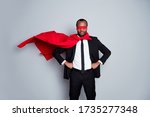 Small photo of Portrait of his he nice attractive serious imposing bearded guy professional financier finance wearing suit rescuer look clothes apparel save entrepreneurship isolated on grey pastel color background
