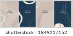set of vector abstract... | Shutterstock .eps vector #1849217152
