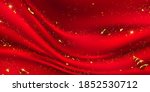 red curtain background. grand... | Shutterstock .eps vector #1852530712