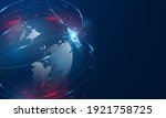 abstract world computer data... | Shutterstock .eps vector #1921758725