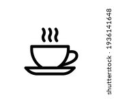cup of coffee icon. cup flat... | Shutterstock .eps vector #1936141648