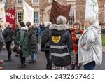 Small photo of Durham, UK - March 2nd 2024: Durham Women's Rally Marking the 40th Anniversary of the Miners' Strike