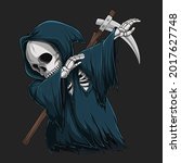 Grim Reaper Skeleton Doing...