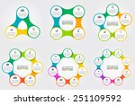 vector circle for infographic.... | Shutterstock .eps vector #251109592