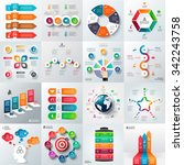 business infographic template... | Shutterstock .eps vector #342243758