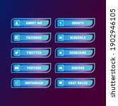 Twitch Panels Buttons Live...