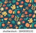 abstract and doodle modern... | Shutterstock .eps vector #1843030132