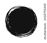 a circular background of black... | Shutterstock .eps vector #1410792245