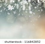 Beautiful Abstract Snowflake...