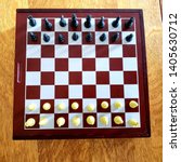 Small photo of Grid Chess board war game