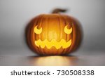 halloween jack o' lantern... | Shutterstock . vector #730508338