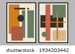set two of abstract geometric... | Shutterstock .eps vector #1934203442