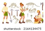 archeology tools.... | Shutterstock .eps vector #2164134475