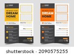 construction business flyer... | Shutterstock .eps vector #2090575255