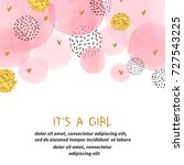 Baby Shower Girl Card Design...