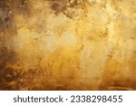 Small photo of Gold grunge texture to create distressed effect. Patina scratch golden elements. Vintage abstract illustration. Bright sketch surface . Overlay distress grain graphic design