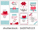collection of valentine s day... | Shutterstock .eps vector #1620765115