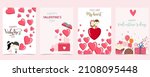 collection of valentine s day... | Shutterstock .eps vector #2108095448