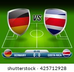 Germany Vs Costa Rica Soccer...