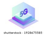 5g network wireless technology... | Shutterstock .eps vector #1928675585