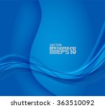abstract blue background  | Shutterstock .eps vector #363510092