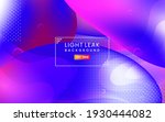 abstract colorful light leak... | Shutterstock .eps vector #1930444082