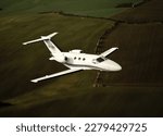 Cessna Citation in flight, business jet, private jet, or bizjet is a jet aircraft designed for transporting small groups of people. Business jets may be adapted for other roles, such as the evacuation