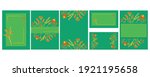 set of trendy decorative... | Shutterstock .eps vector #1921195658