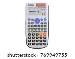 Scientific calculator, 3D rendering  isolated on white background