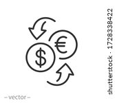 Currency Exchange Icon Vector ...