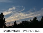 Feathery Cirrus Clouds In The...