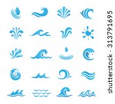 Water Design Elements. Can Be...