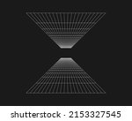 cyber grid  retro punk... | Shutterstock .eps vector #2153327545