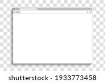 browser window design isolated... | Shutterstock .eps vector #1933773458