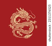 chinese folklore dragon...
