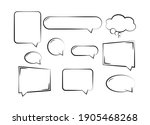 set of blank templates for text ... | Shutterstock .eps vector #1905468268