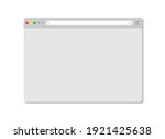 browser window. modern browser... | Shutterstock .eps vector #1921425638