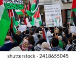 Small photo of Dusseldorf, Germany, December 30, 2023, Dozens of people demonstrated in Dusseldorf, a pro-Palestine demonstration March.