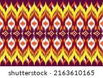 tribal vector ornament.... | Shutterstock .eps vector #2163610165