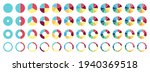 circle pie chart. 2 3 4 5 6 7 8 ... | Shutterstock .eps vector #1940369518