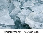 Refrozen Ice Fragments In Top...