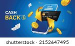 mobile cash back service ... | Shutterstock .eps vector #2152647495