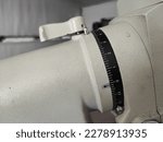 Small photo of Telescope right ascension Axis scale for telescope tracking system