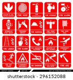 Set Of Safety Signs....
