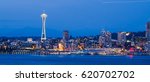 Panoramic View Of Seattle...