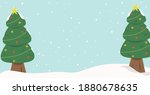 illustration of merry christmas ... | Shutterstock . vector #1880678635