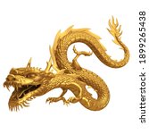 Chinese Golden Dragon 3d...