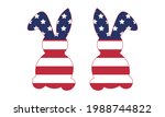 4th of july  usa  bunny ... | Shutterstock .eps vector #1988744822
